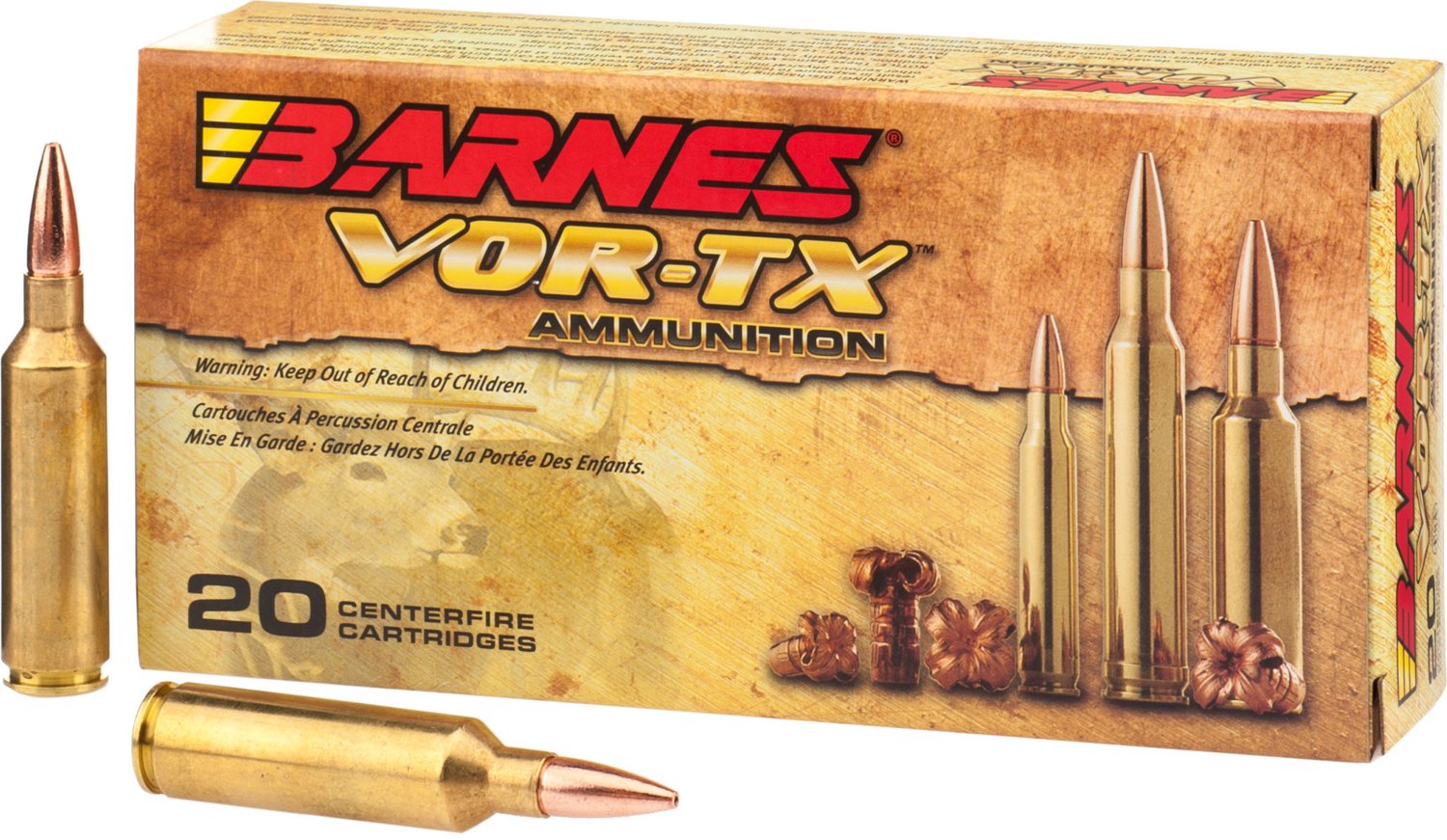 BARNES® VOR-TX .270 WSM 140-Grain Centerfire Rifle Ammunition