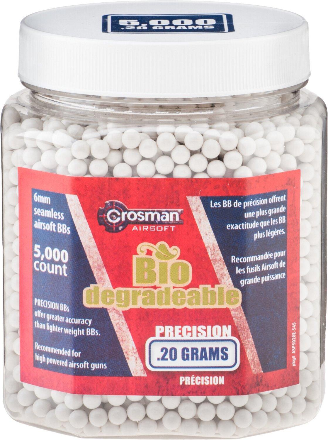 Crosman Bio Airsoft BBs 5,000-Pack
