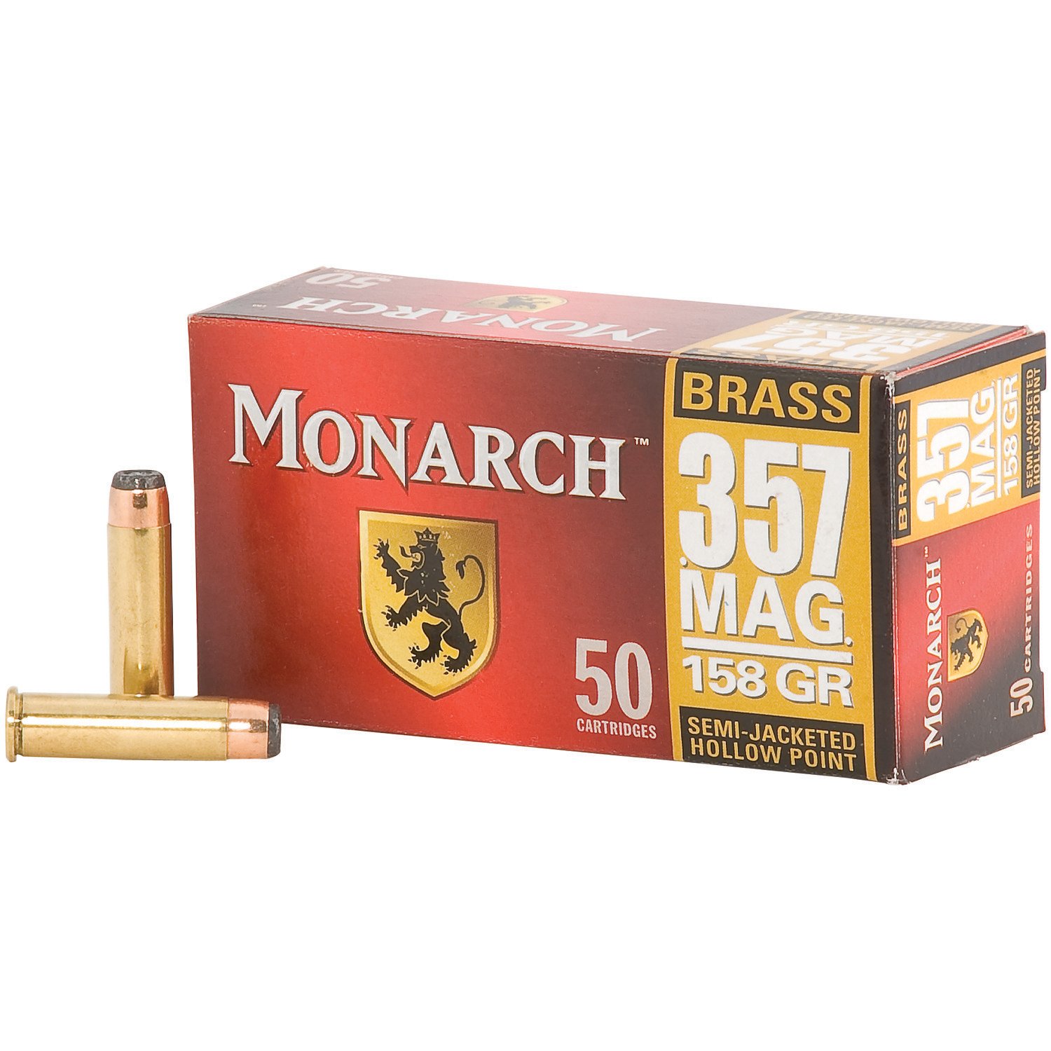 Monarch™ SJHP .357 Magnum 158-Grain Pistol Ammunition thumbnail