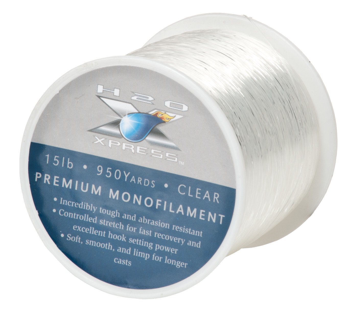 H2O XPRESS™ 15 lb. - 950 yds. Premium Monofilament Fishing Line