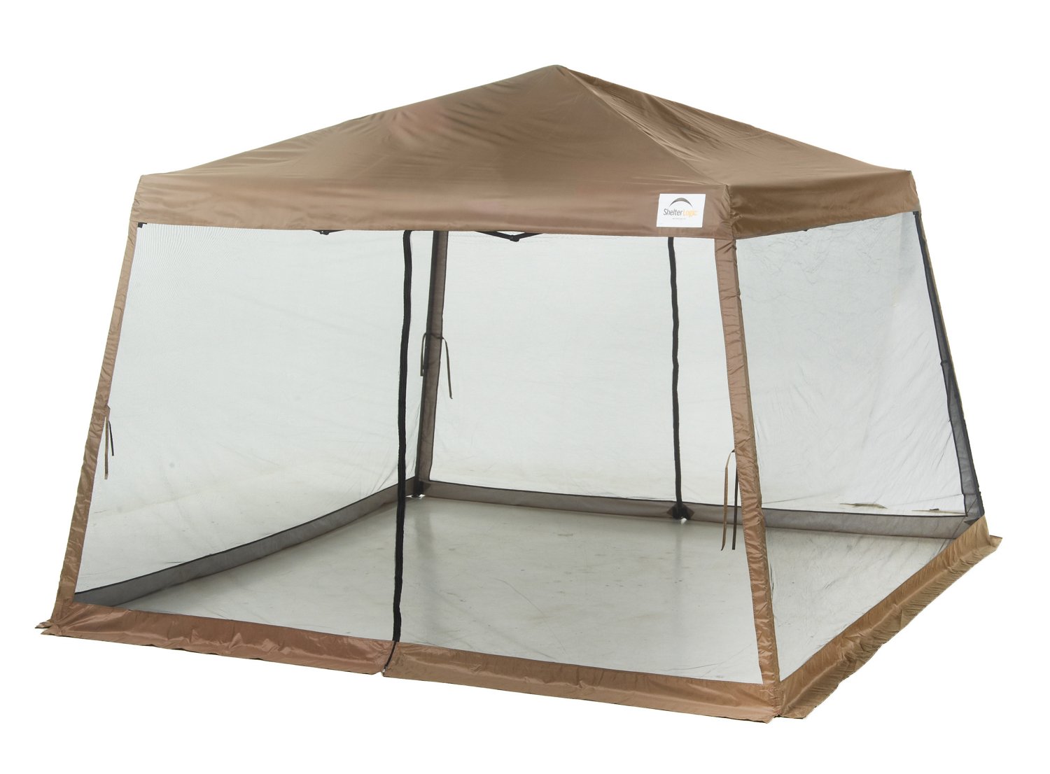 ShelterLogic Sport Series Slant-Leg 12' x 12' Pop-Up Canopy with Screen Insert