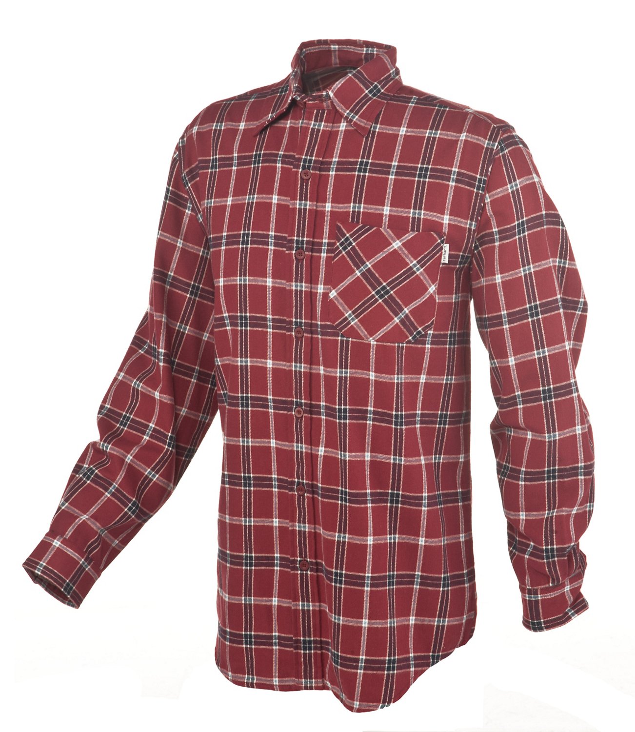 Carhartt Men's Long Sleeve Flannel Plaid Shirt