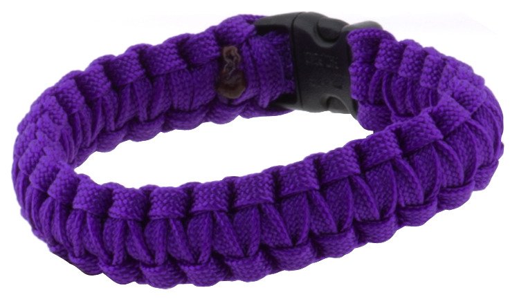 Bison Designs Paracord Side-Release Cobra Small Survival Bracelet