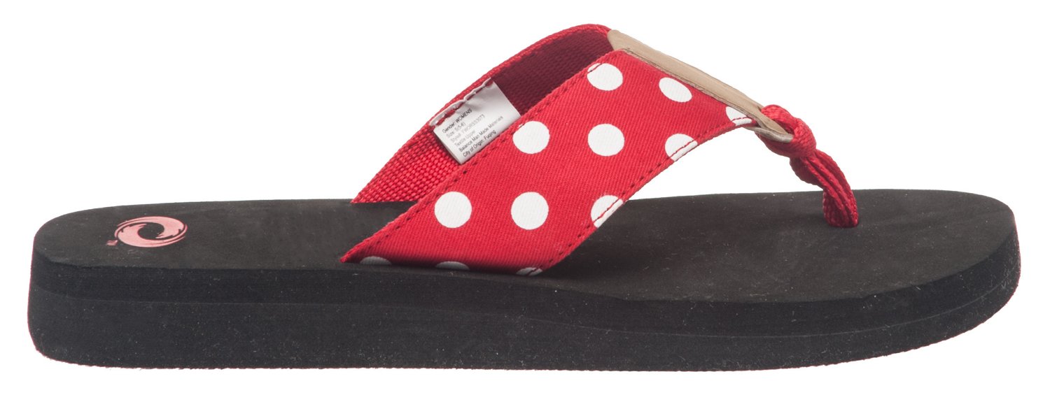 O'rageous® Women's Isabella Dots Thong Sandals
