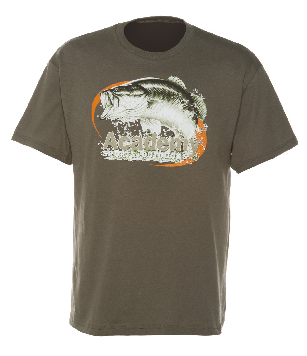Academy Sports + Outdoors Men's Oval Bass Print T-shirt