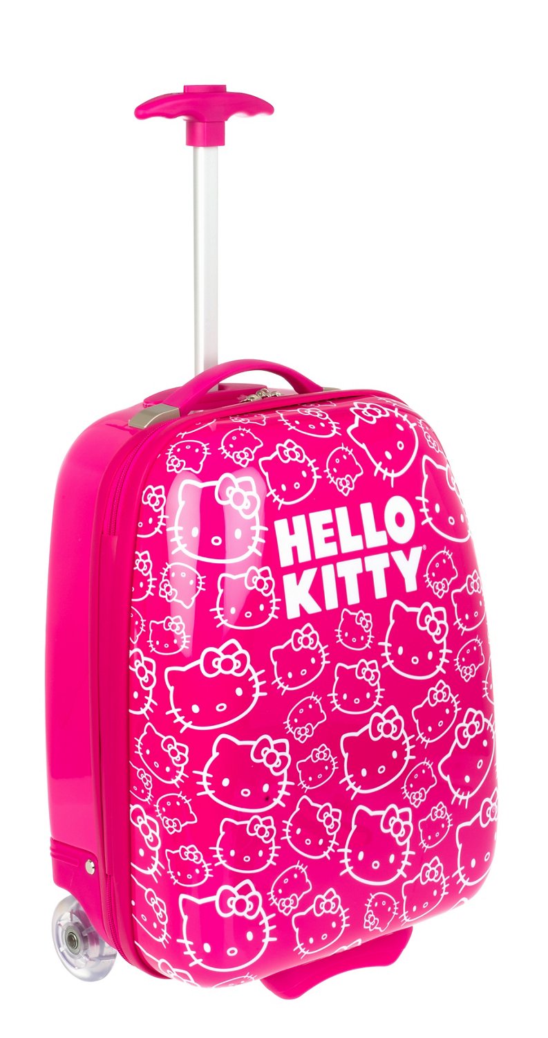Hello Kitty Girls' Hard ABS Upright Suitcase