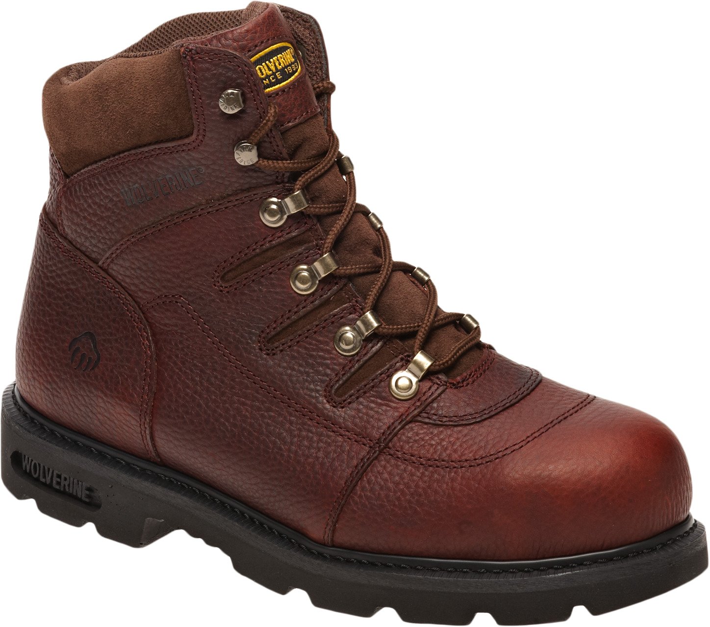 Wolverine Men's 6" Iron Ridge Steel Toe Work Boots thumbnail