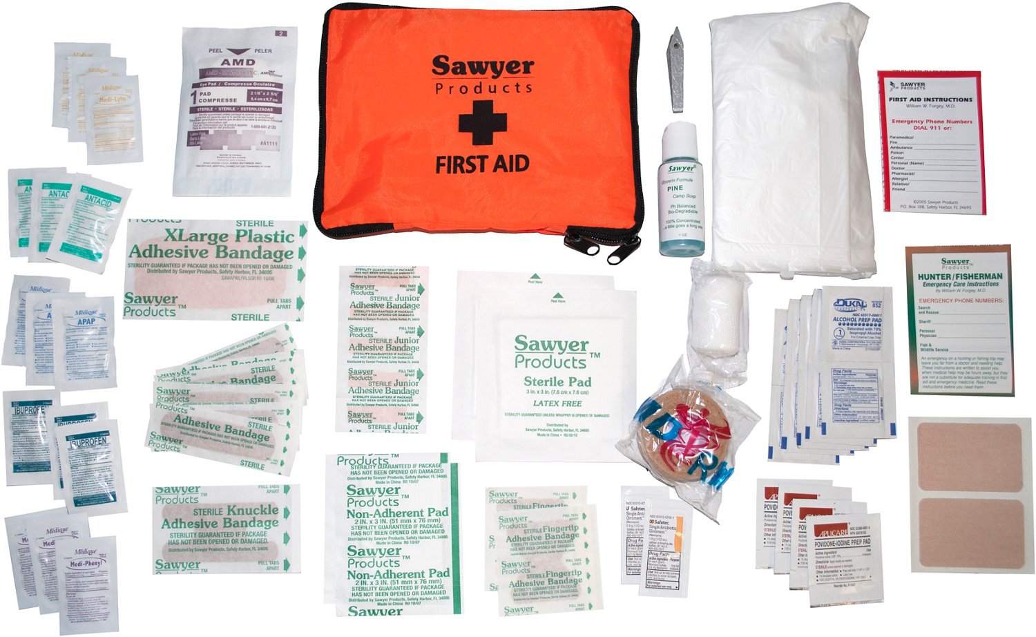 Sawyer Hunting and Fishing First Aid Kit