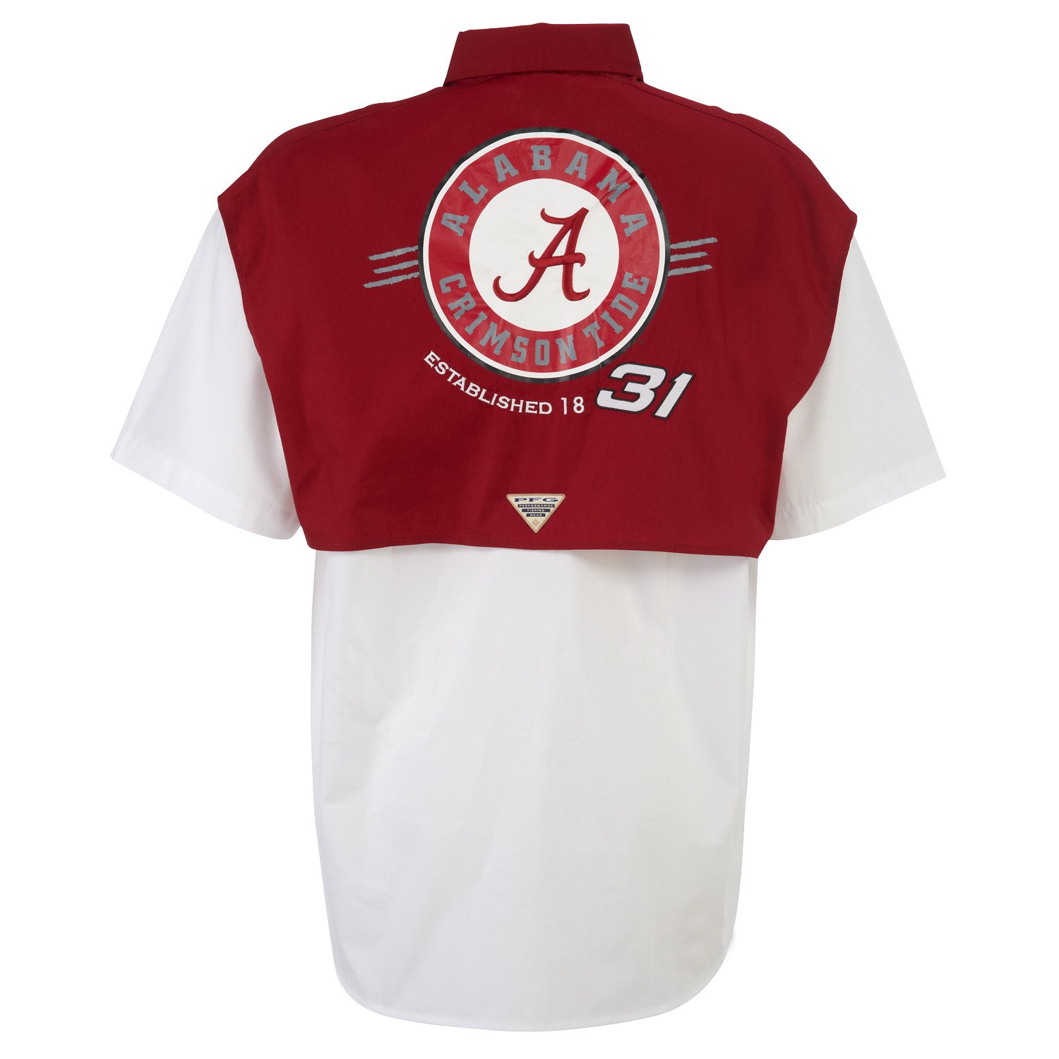 Columbia Sportswear Men's Collegiate University of Alabama Bonehead Supreme™ Fishing Shirt thumbnail