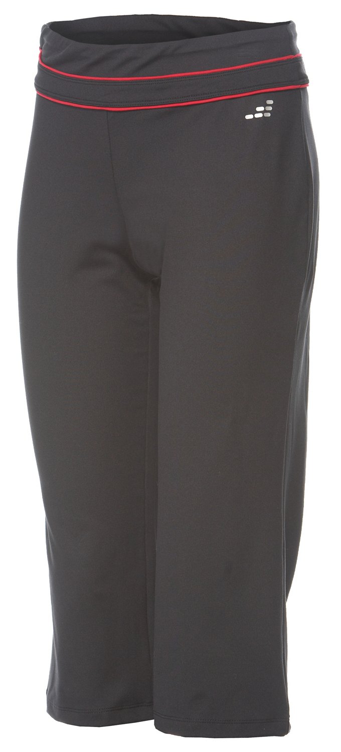 BCG Women's Piped Waistband Capri Pant