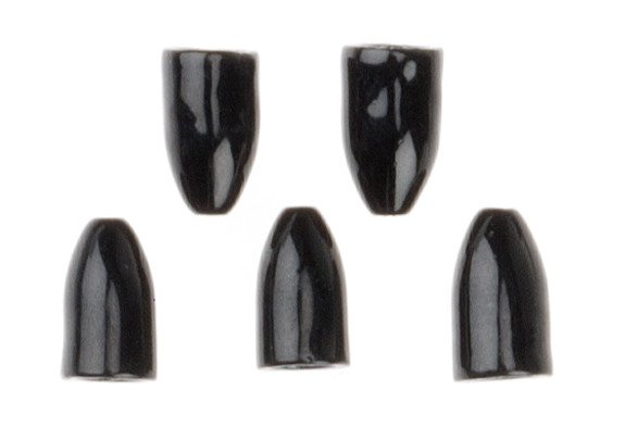 H2O XPRESS Black Tungsten 1/8 oz. Worm Weights 5-Pack