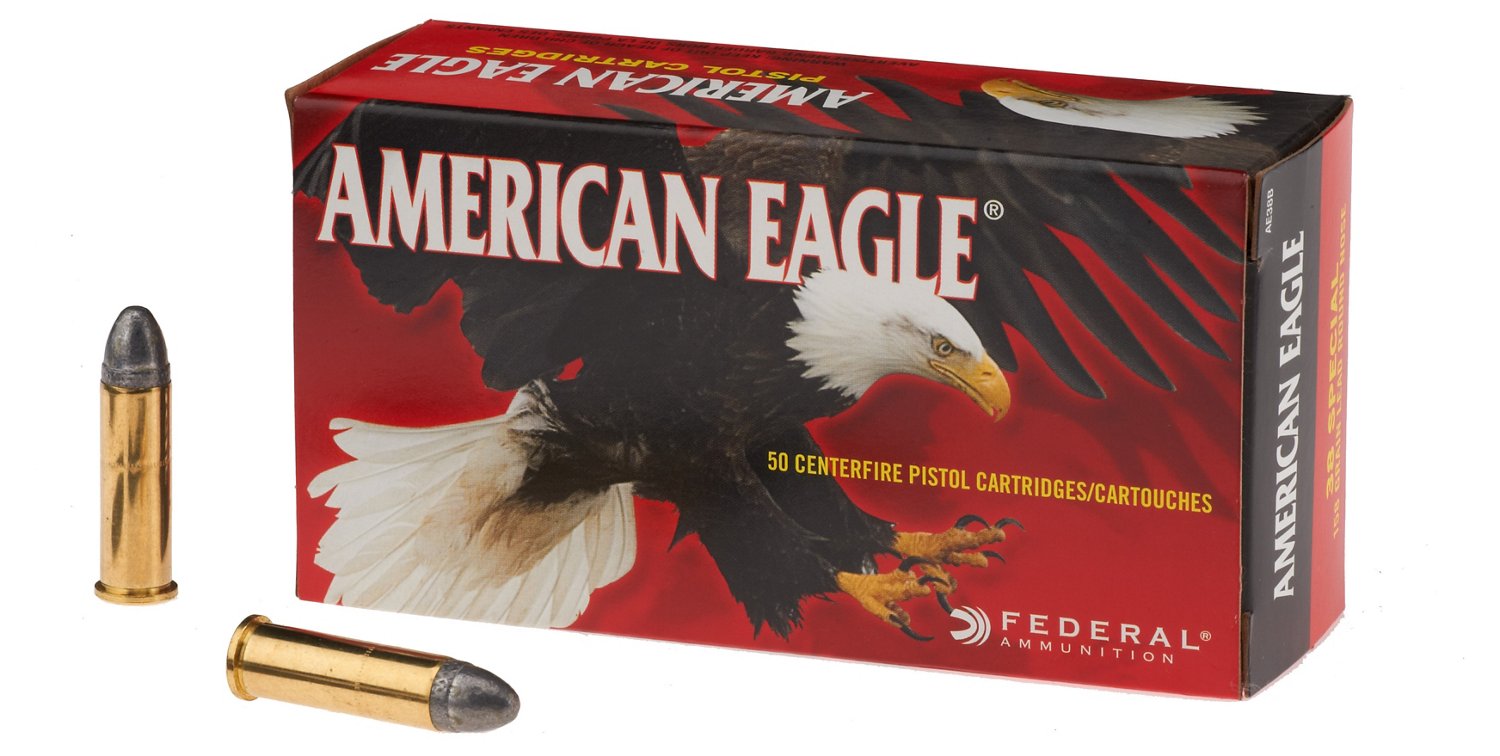 American Eagle® .38 Special 158-Grain Lead Round Nose Handgun Ammunition