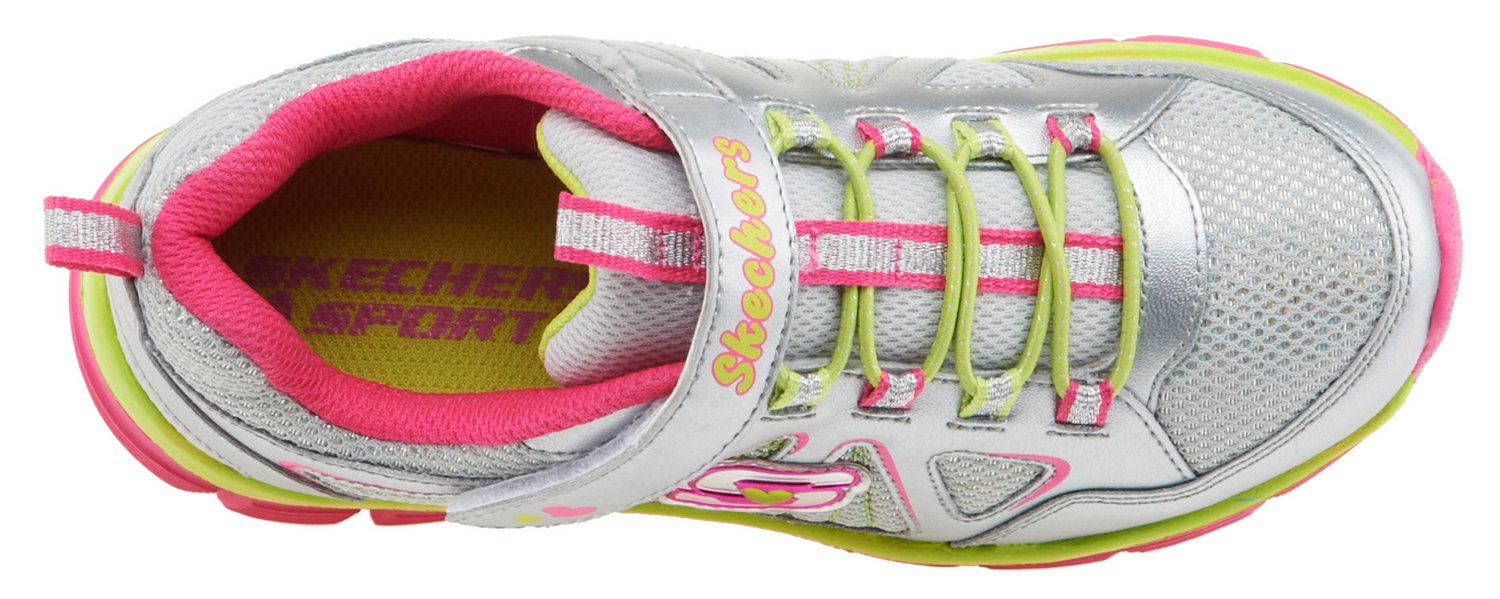 SKECHERS Girls' Sport Lite Dreamz Dreamweaver Athletic Lifestyle Shoes thumbnail