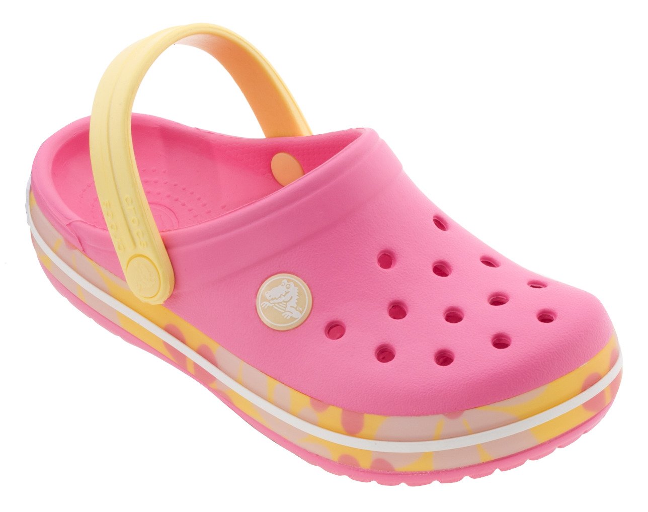 Crocs™ Girls' Crocband Tropic Flower Girls Shoes thumbnail