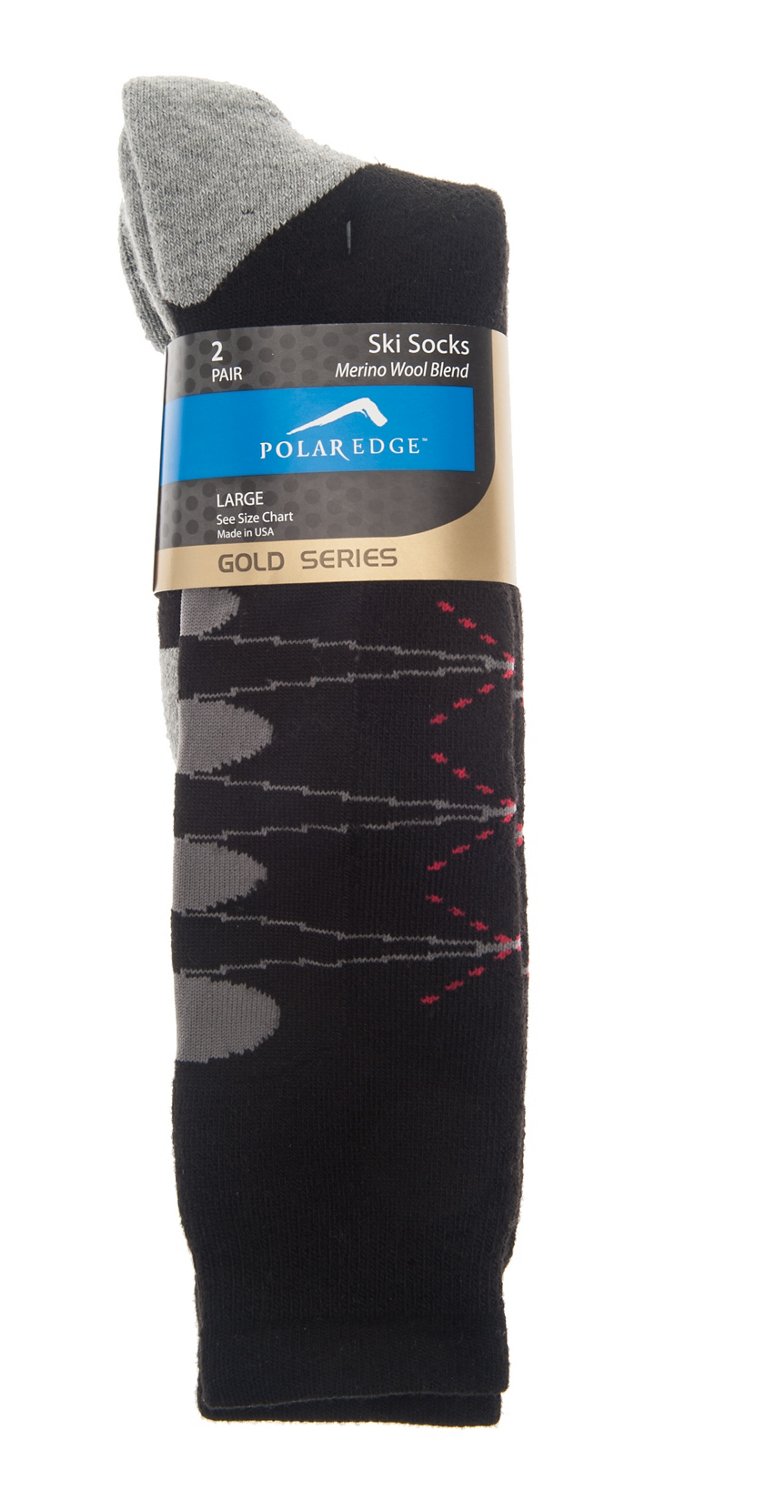 Polar Edge® Men's Ski Socks 2-Pack Men's Ski thumbnail