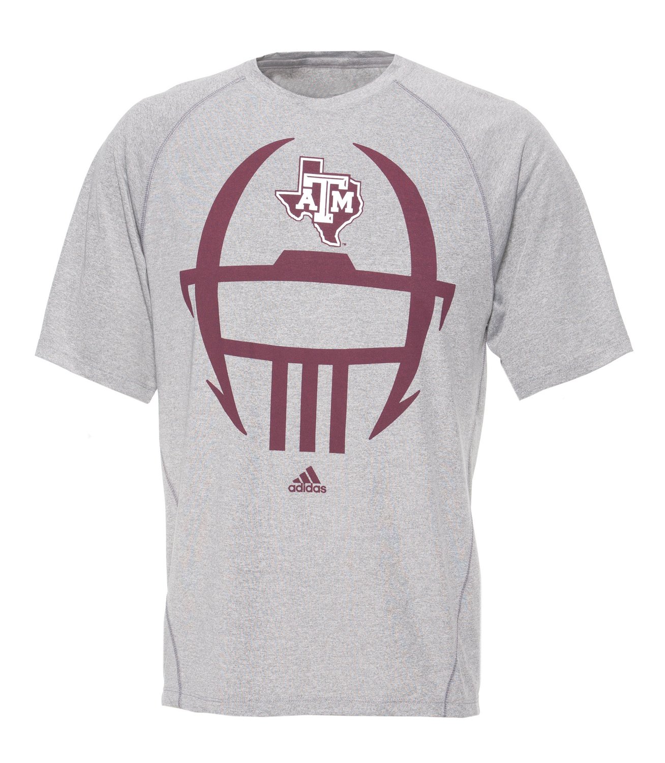 adidas Men's Texas A&M University Special Edition Helmet 12 T-shirt