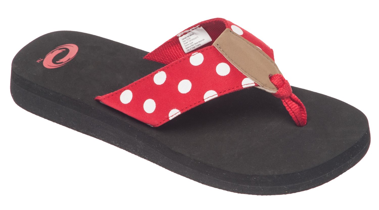 O'rageous® Women's Isabella Dots Thong Sandals thumbnail