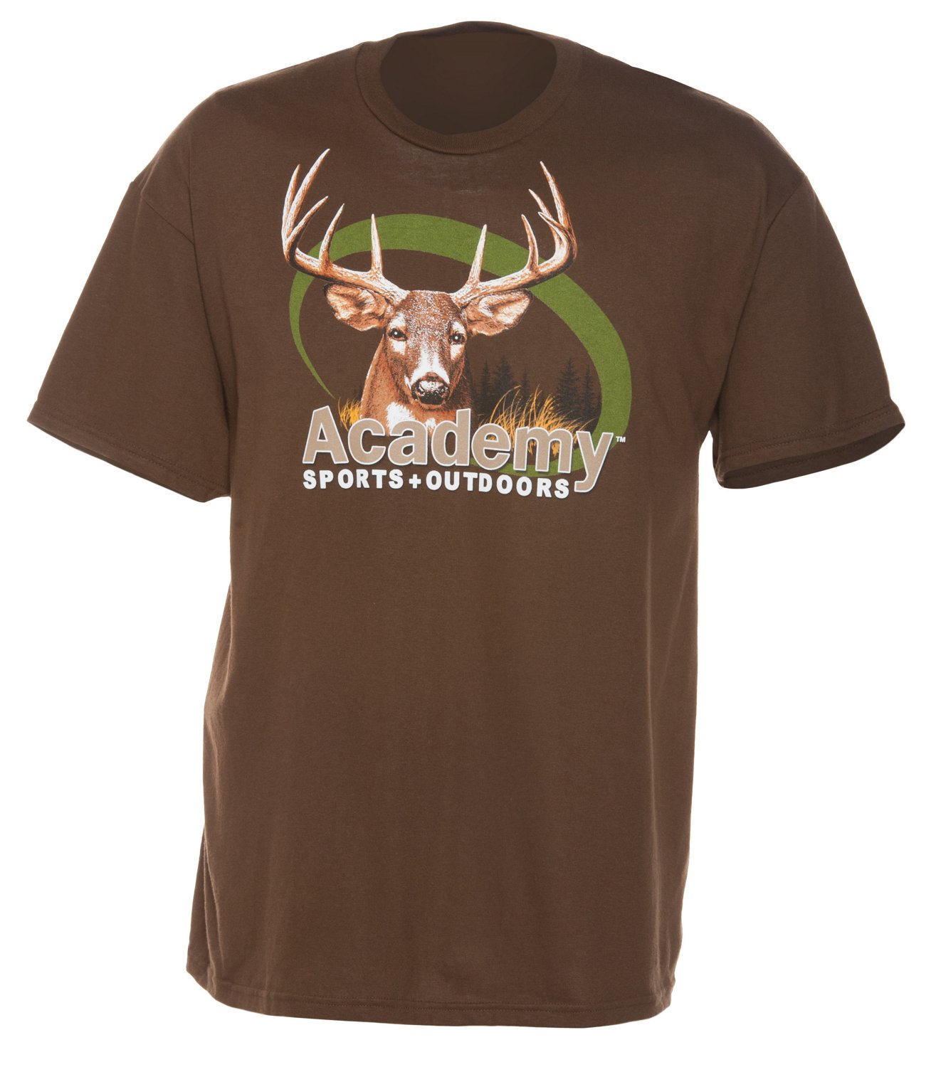 Academy Sports + Outdoors Men's Oval Dear Print T-shirt