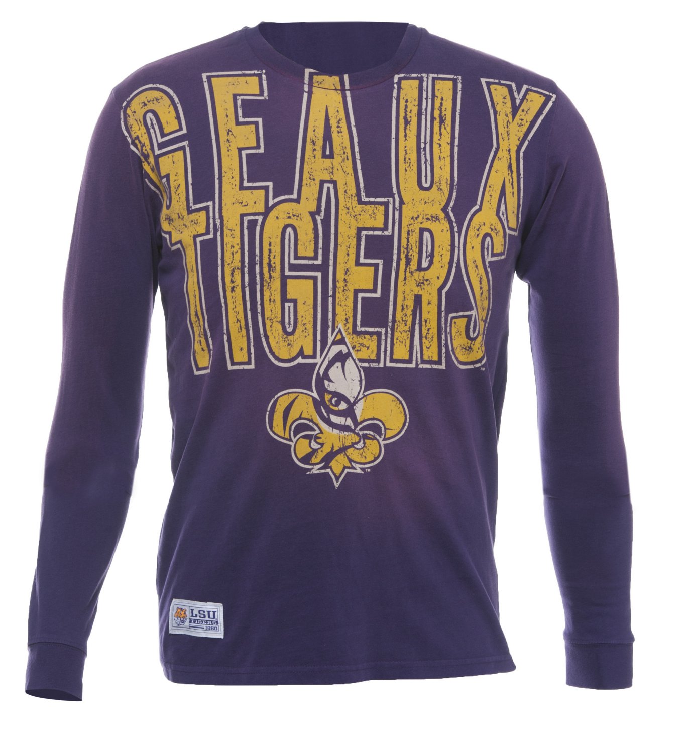 Majestic Men's Louisiana State University Section 101 Big Hitter T-shirt
