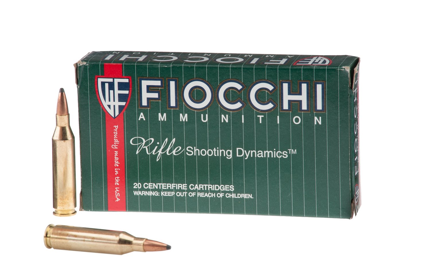 Fiocchi .243 Winchester 70-Grain Centerfire Rifle Ammunition