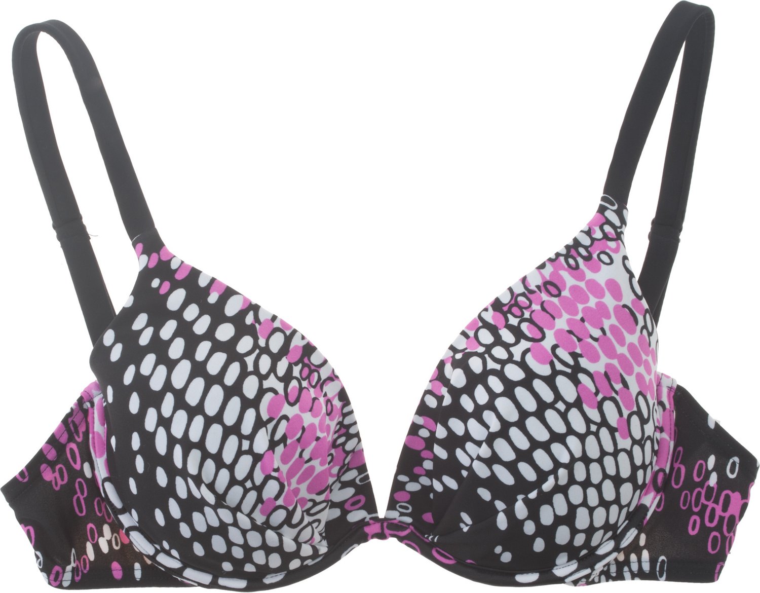 Sweet Escape Women's Moon Shadow Push Up Underwire Swim Top