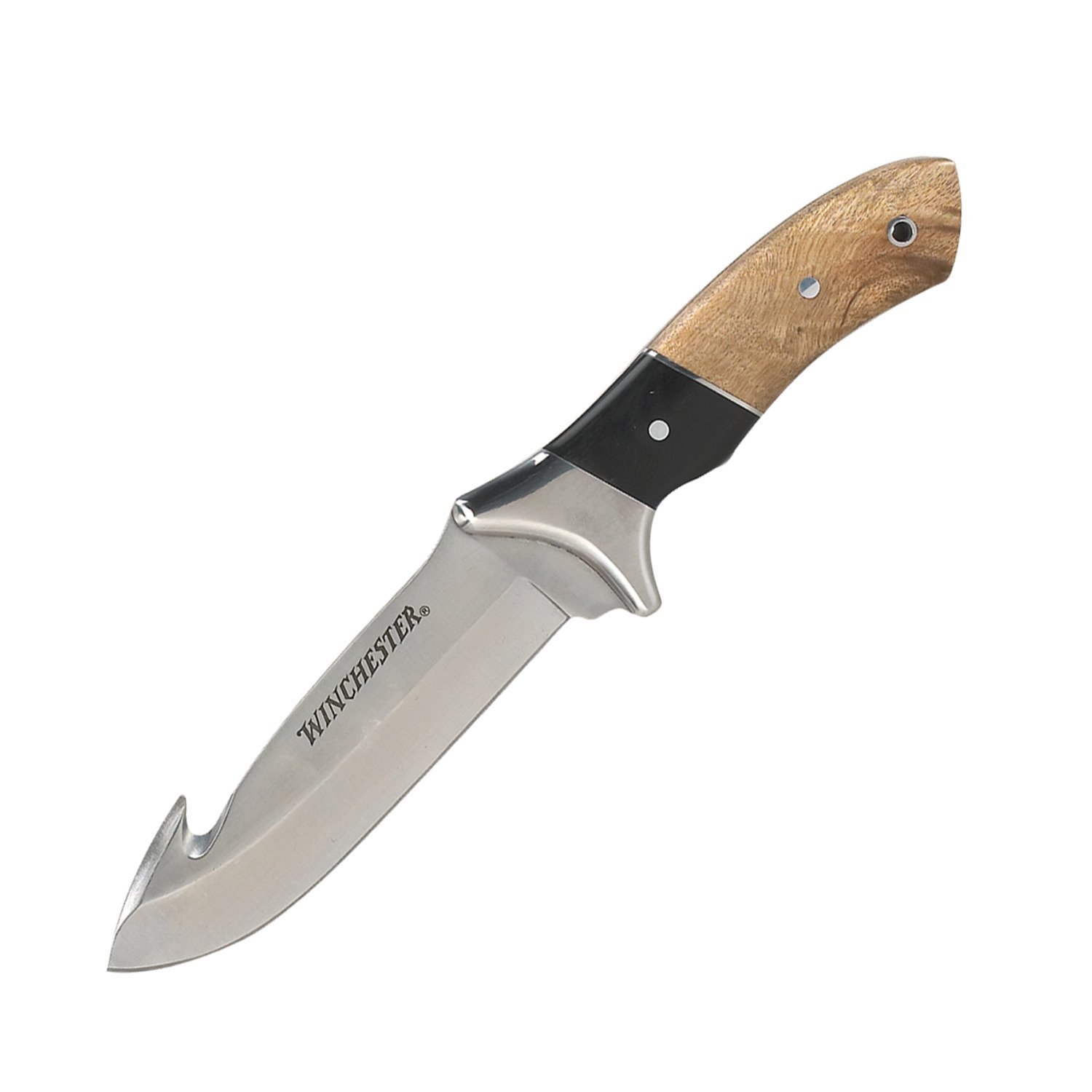 Winchester Burl Wood Fixed Hunting Knife