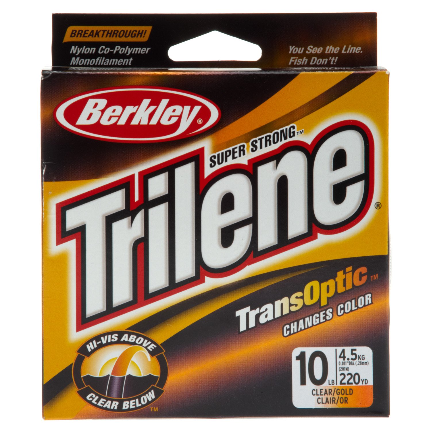 Berkley® Trilene® Super Strong™ TransOptic™ 10 lb. - 220 yards Monofilament Fishing Line