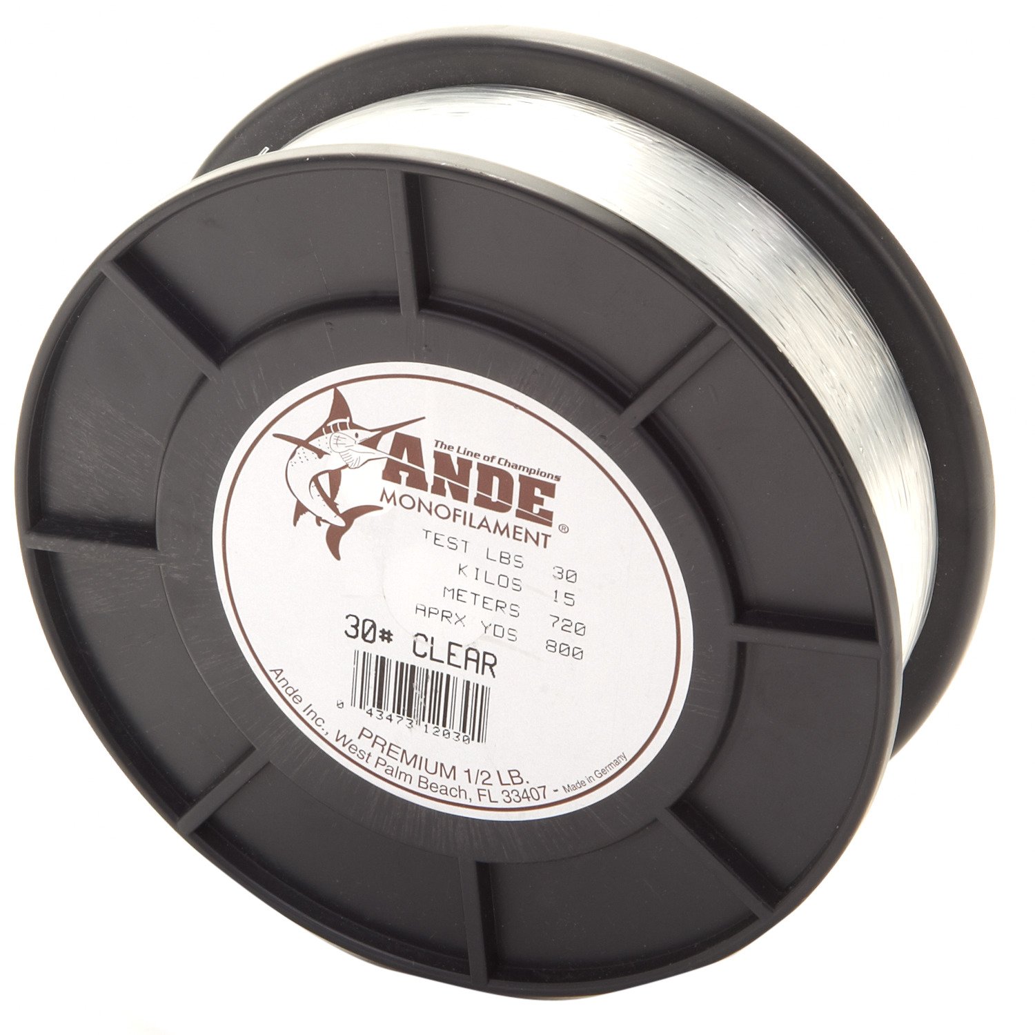 ANDE® Premium 30 lb. - 800 yards Monofilament Fishing Line