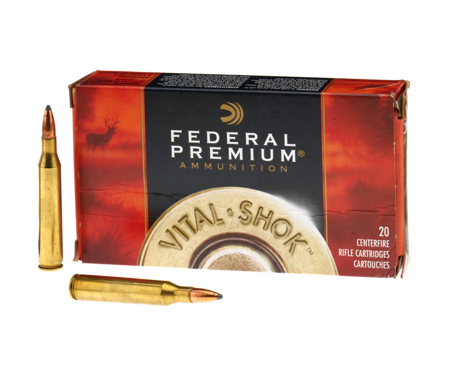 Federal Premium® Sierra® GameKing® .25-06 Remington 117-Grain Rifle Ammunition