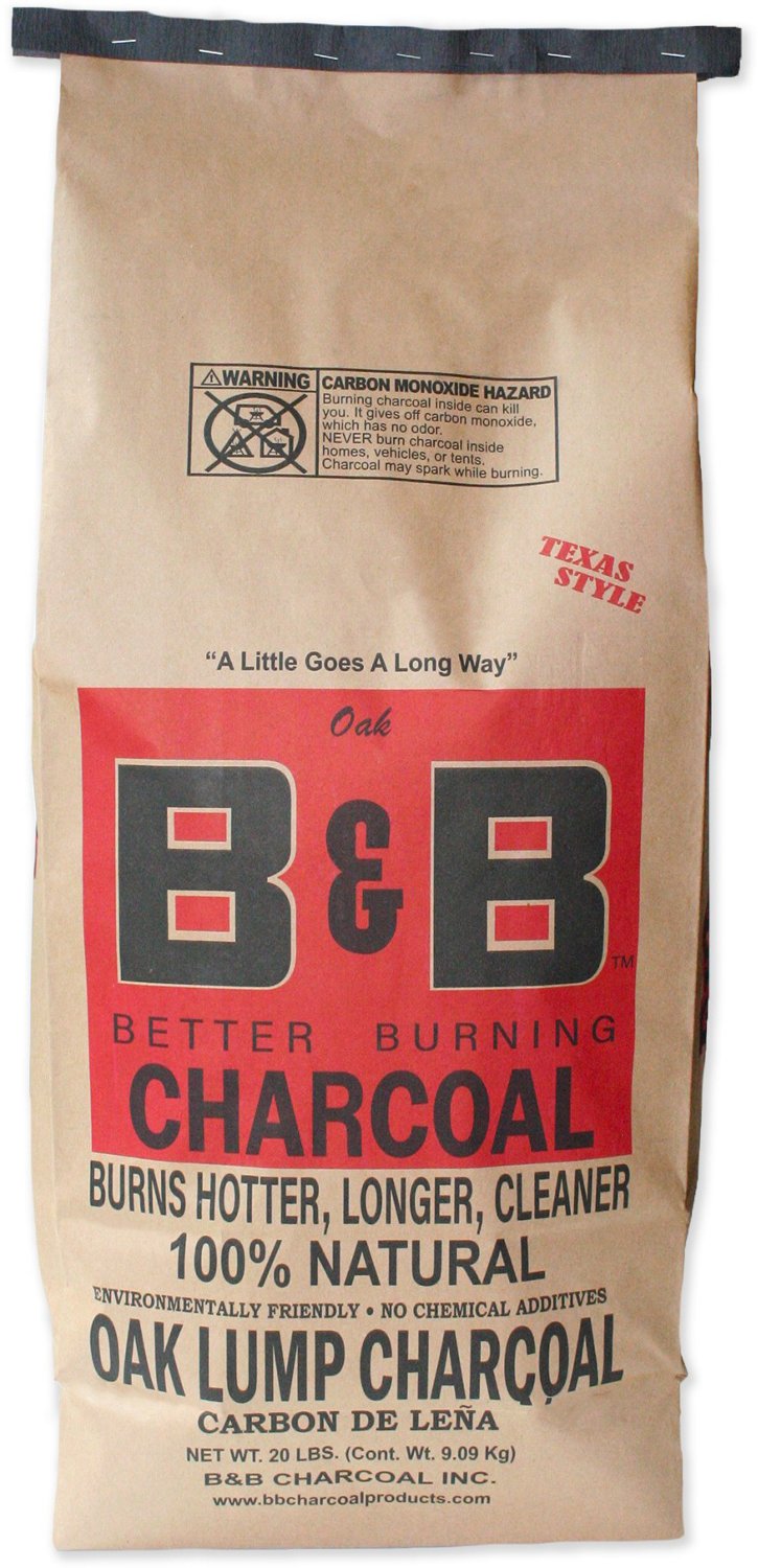 B&B Charcoal Co. 20 lb. BNB Lump Charcoal