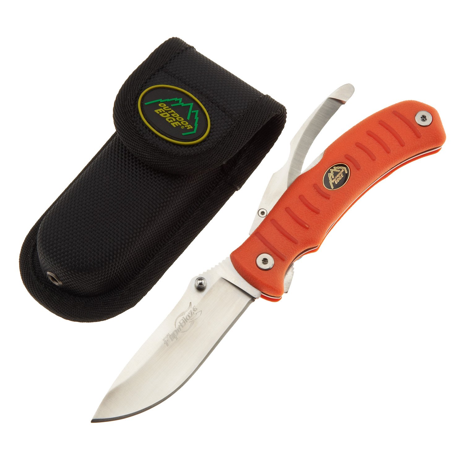 Outdoor Edge Flip N' Blaze 2-Blade Folding Hunting Knife