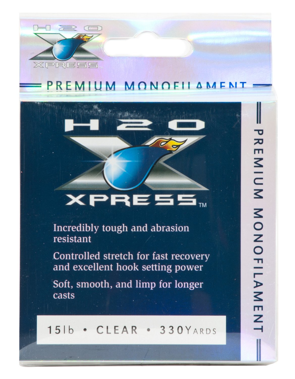 H2O XPRESS Premium 15 lb. - 330 yards Monofilament Fishing Line
