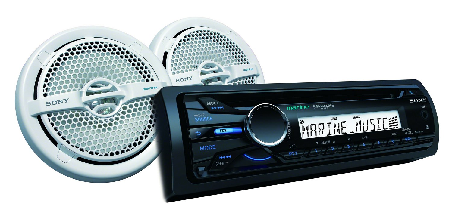 Sony CDX-M2016 Marine Package thumbnail