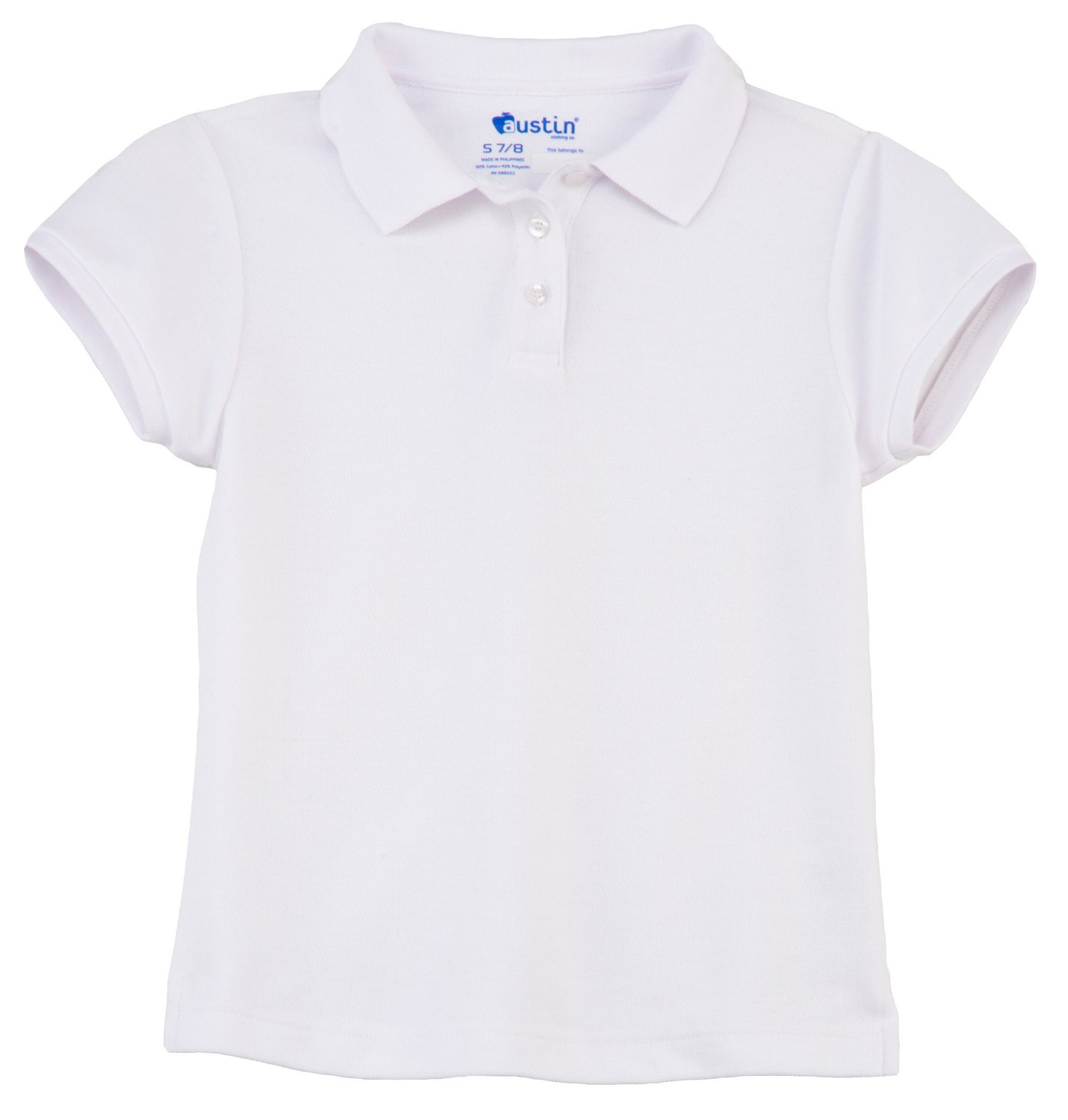 Austin Clothing Co.® Girls' Uniform Short Sleeve Polo thumbnail