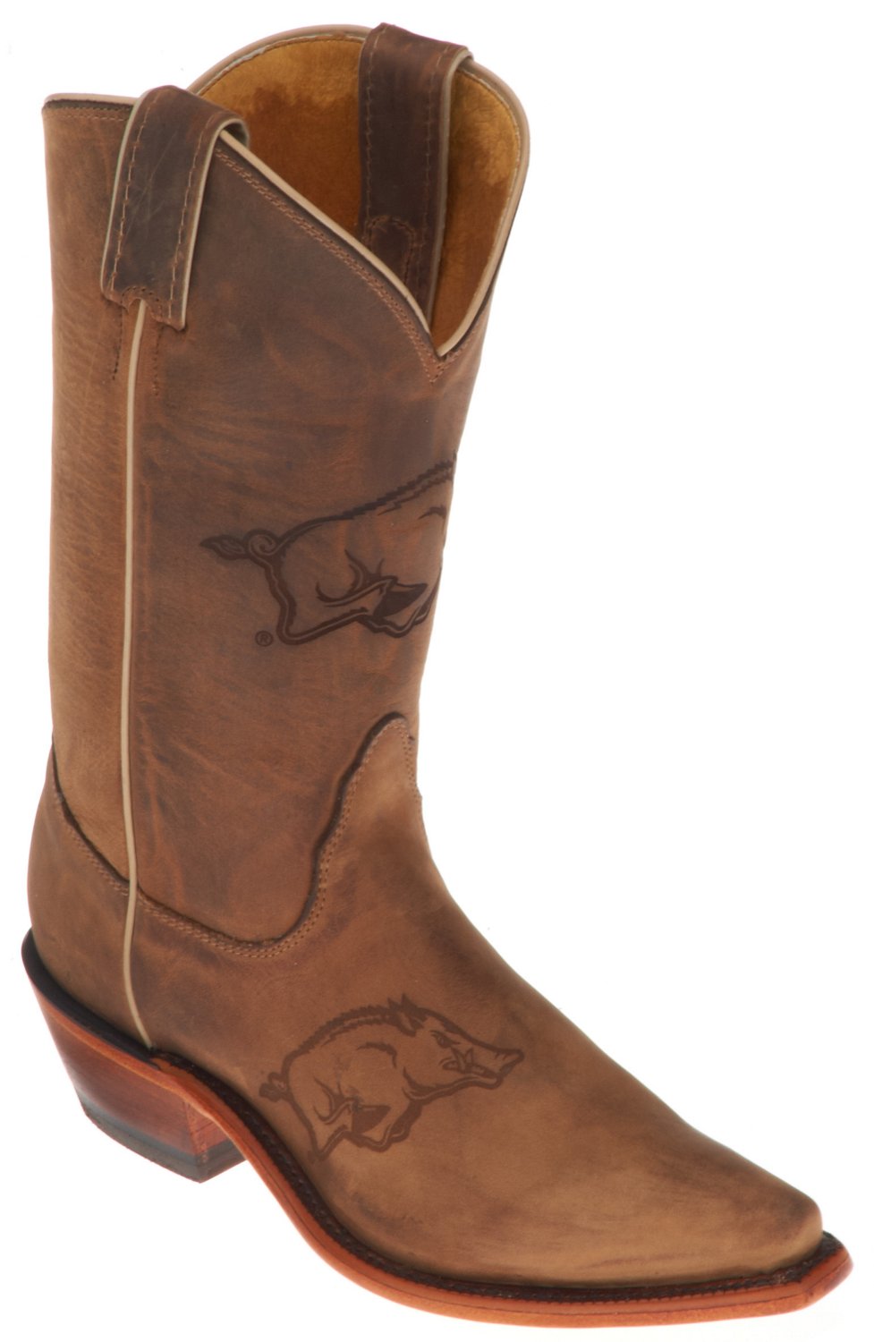 Nocona Women's University of Arkansas Nocona Branded Western Boots thumbnail