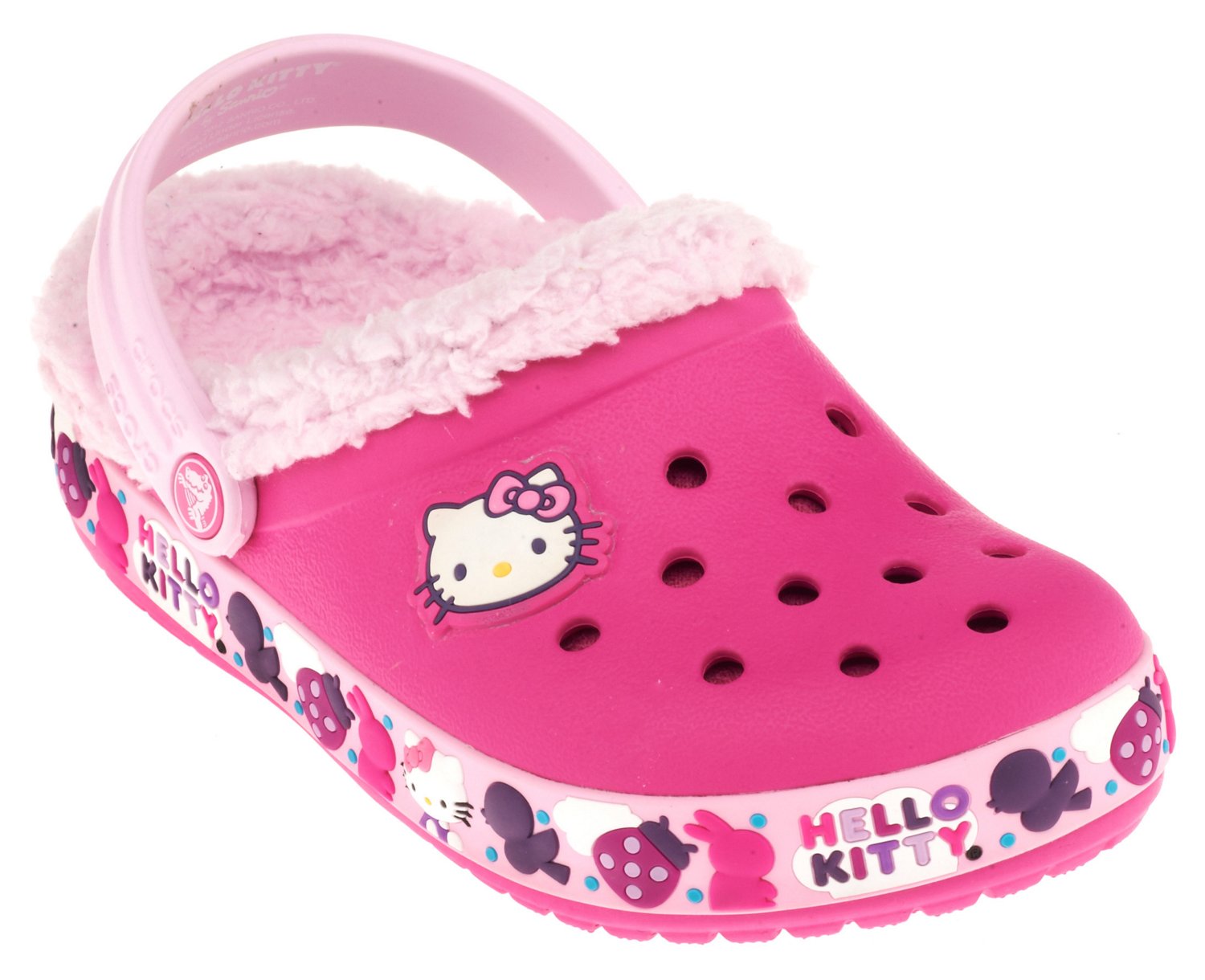 Crocs Girls' Crocband Mammoth Hello Kitty Birds and Bunnies Shoes thumbnail