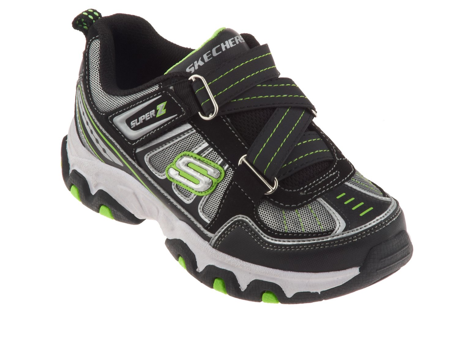 SKECHERS Boys' Turbulence - Bolt Athletic Lifestyle Shoes thumbnail
