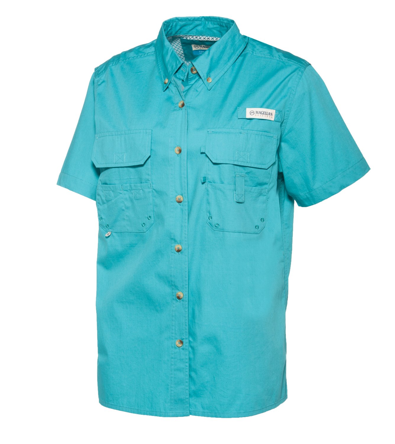 Magellan Outdoors Women's Lake Fork Short Sleeve Fishing Shirt