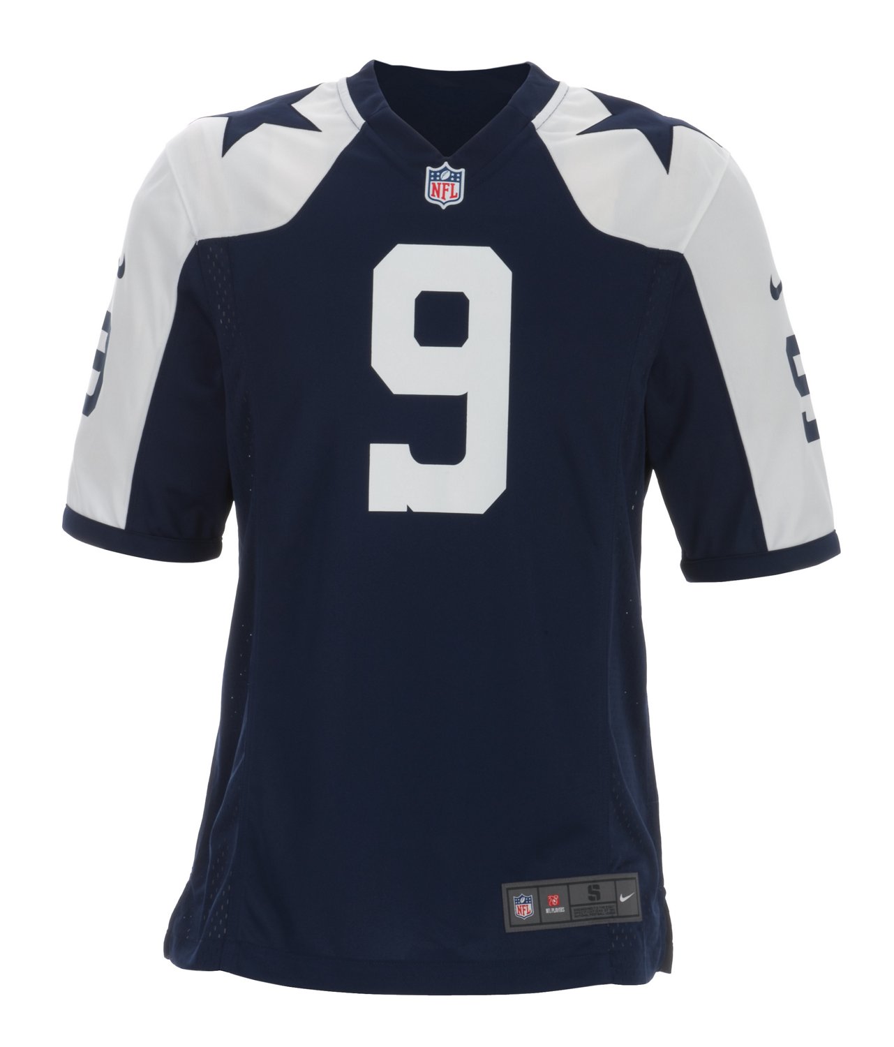 Nike Men's Dallas Cowboys Tony Romo #9 Throwback Replica Game Jersey thumbnail