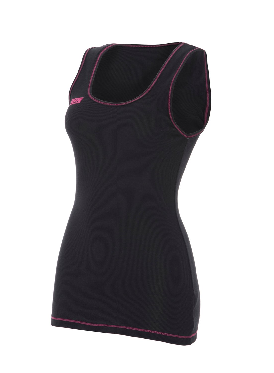 Soffe Juniors' Contrast Neon Thread Boy Beater Tank Top