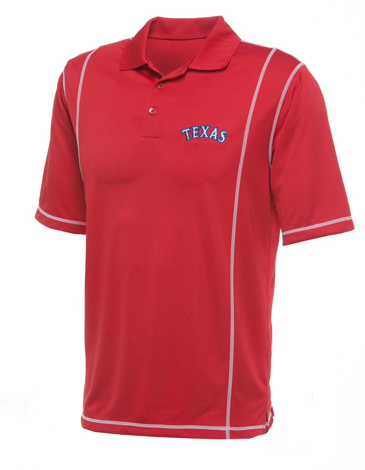 Antigua Men's Texas Rangers Edge Polo Shirt