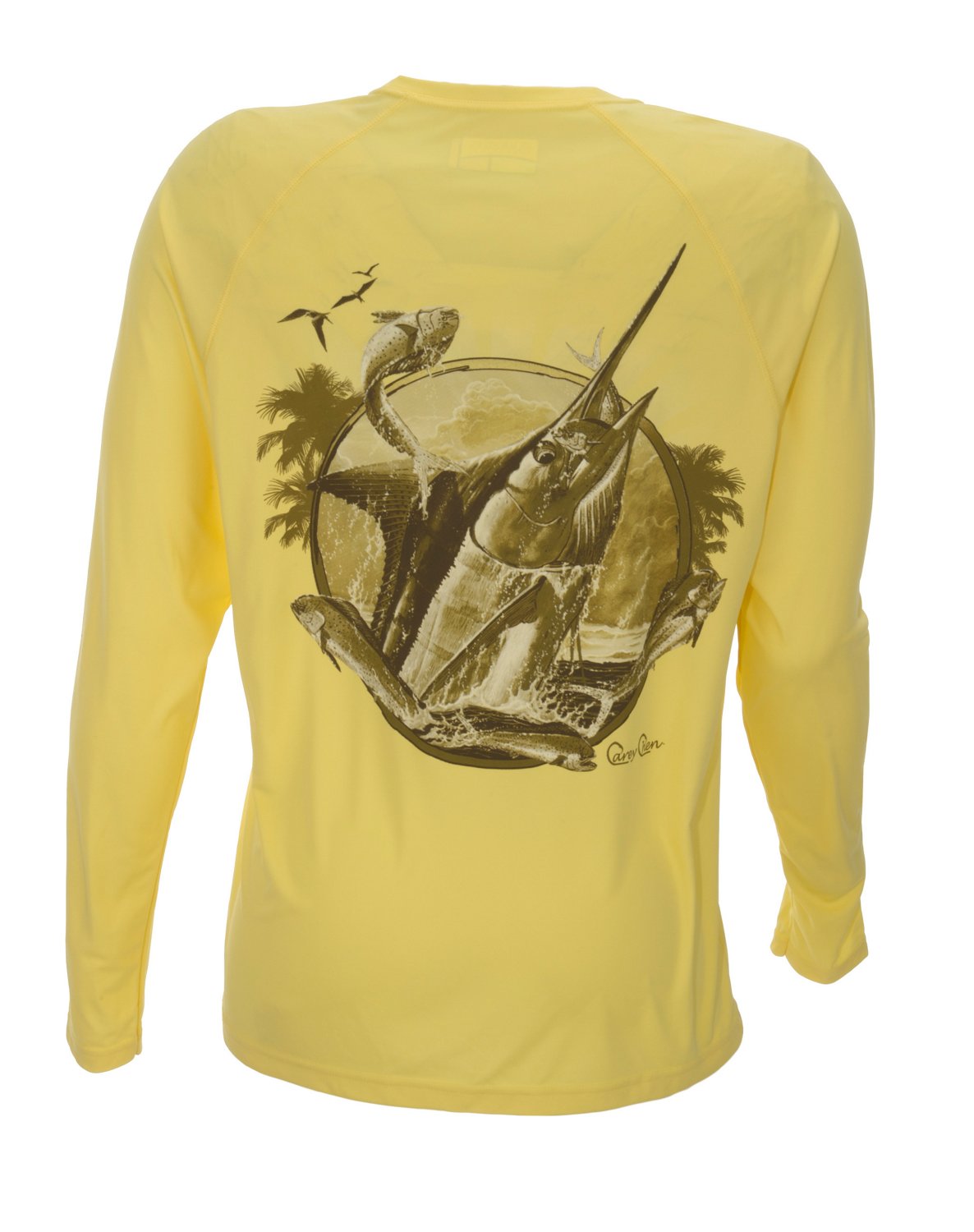 Magellan Outdoors Men's Carey Chen Gold Marlin Graphic T-shirt