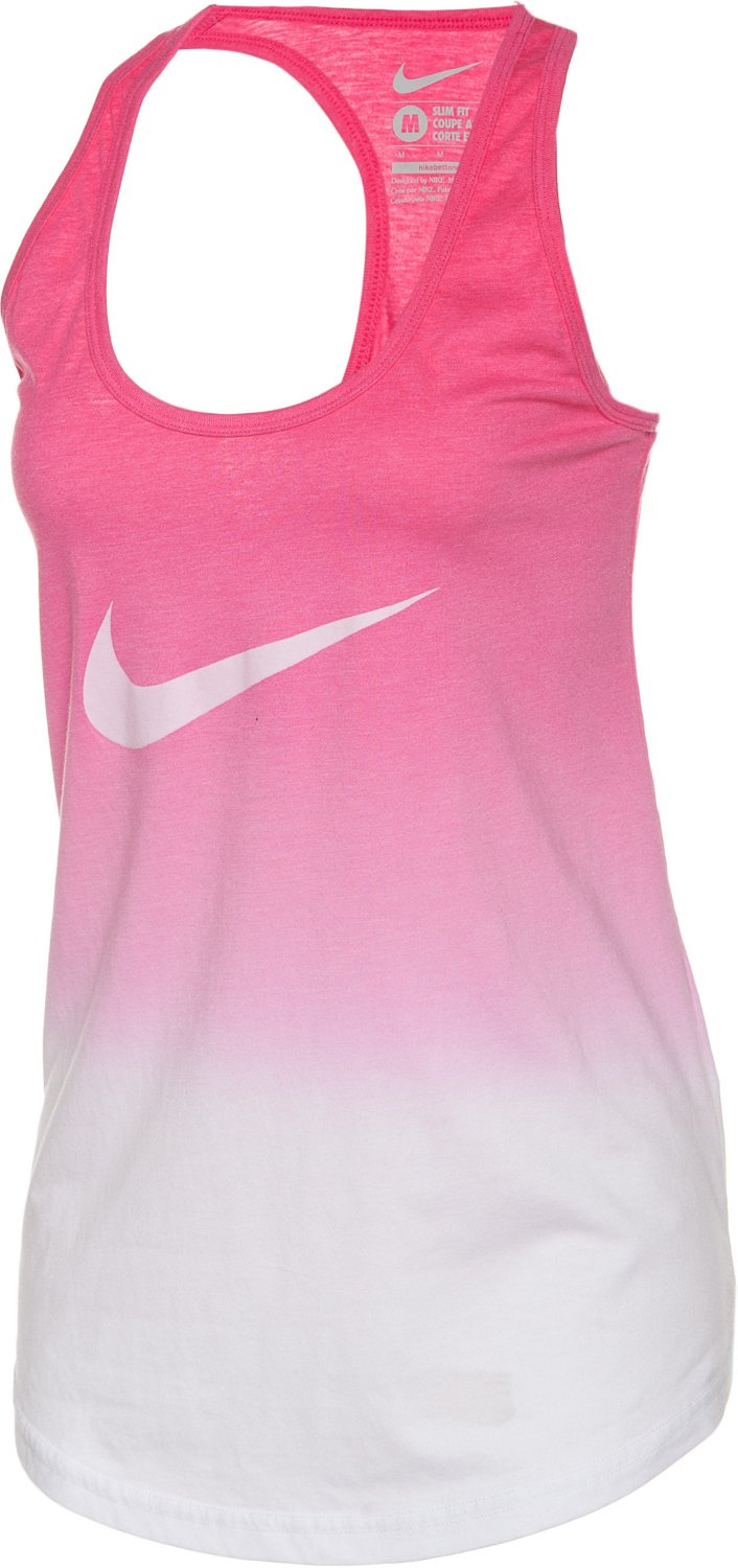 Nike Women's Dip Dye Swoosh Loose Tank Top