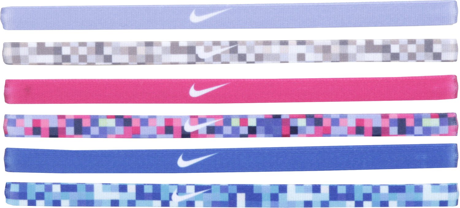 Nike Printed Headbands 6Pack Academy