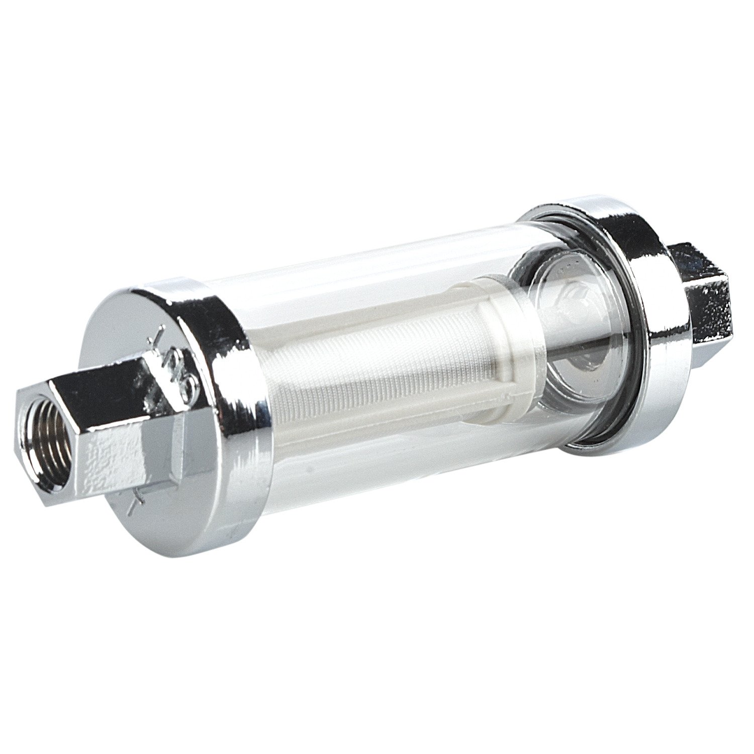 Moeller Marine Universal Inline Glass View Fuel Filter