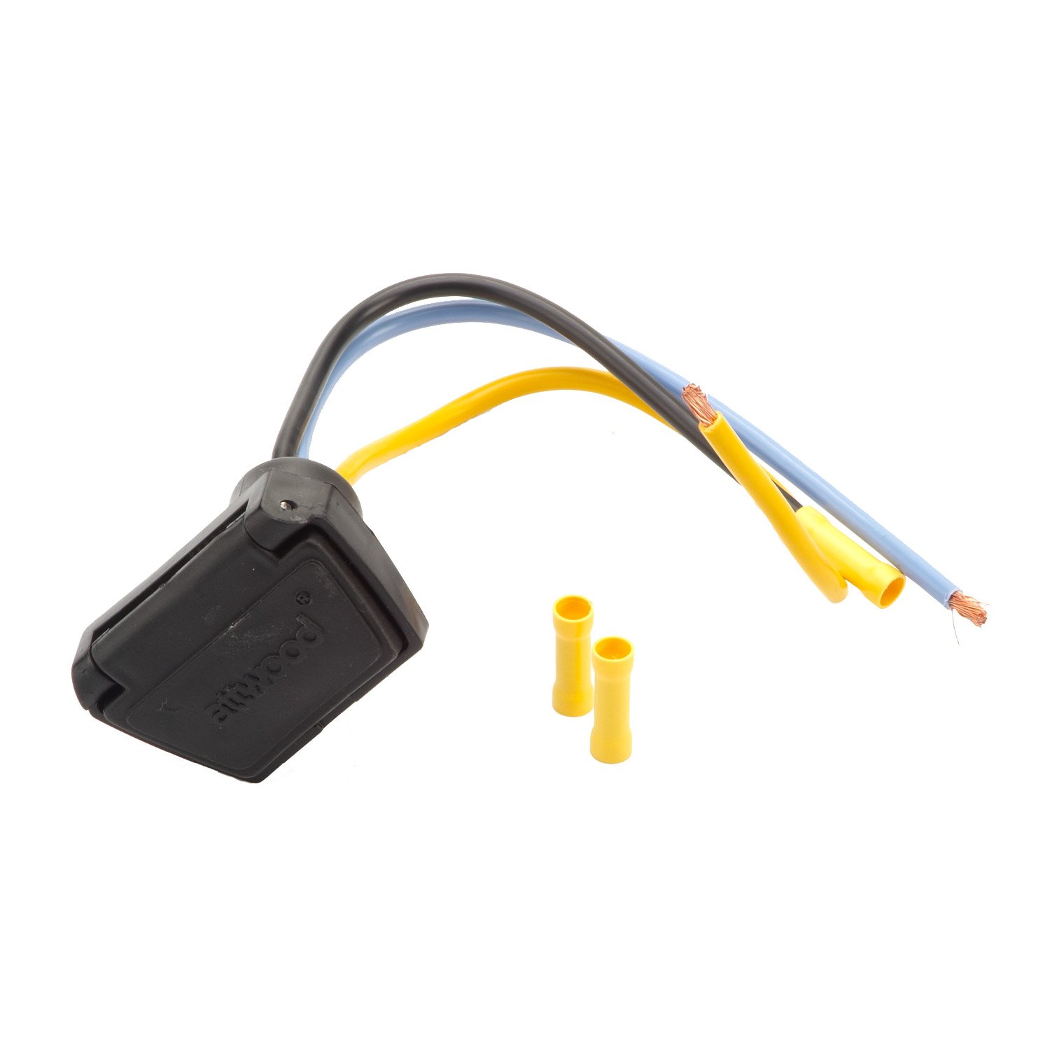 Attwood® Female Boat-Side Trolling Motor Connector