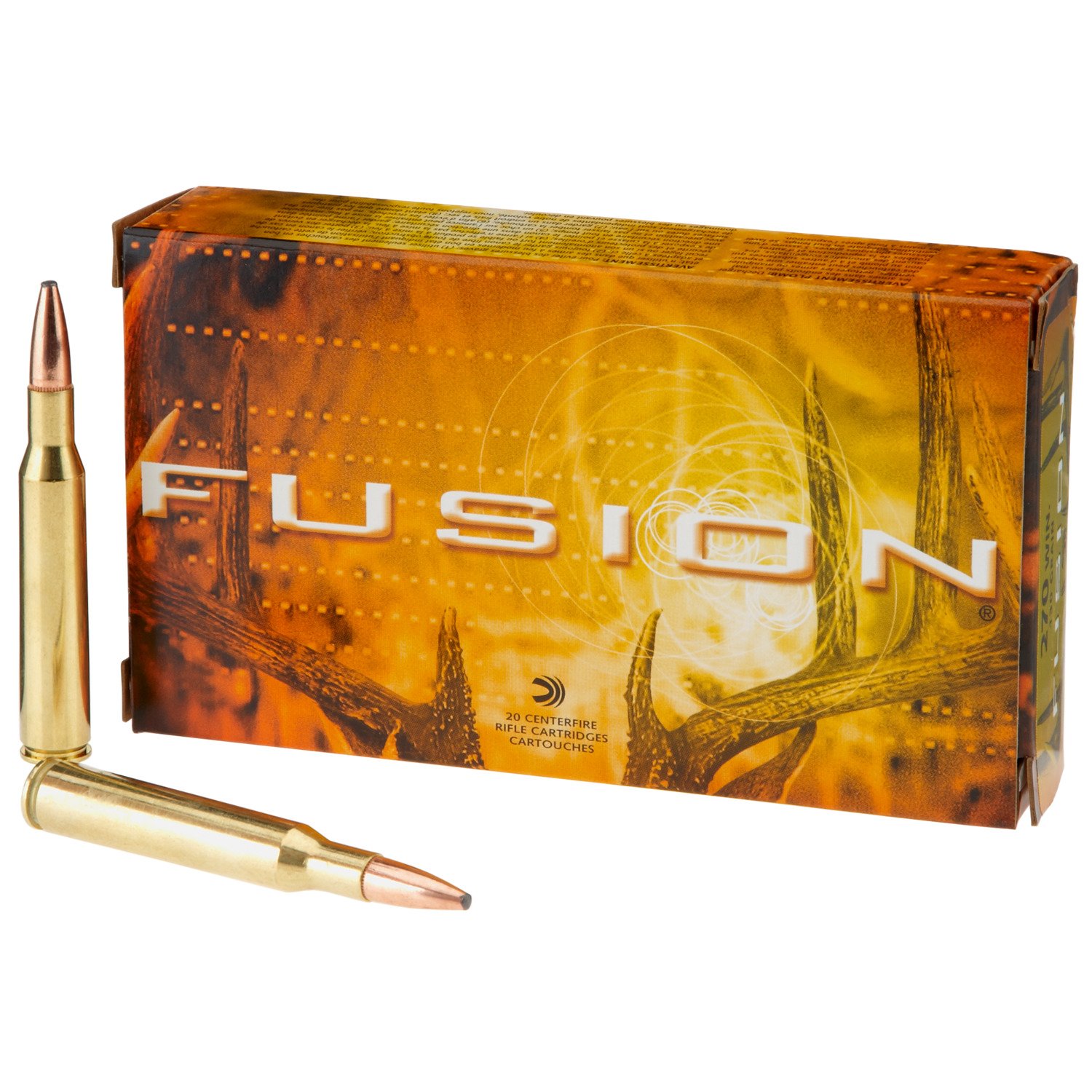 Federal® Fusion® .270 Winchester 130-Grain Rifle Ammunition