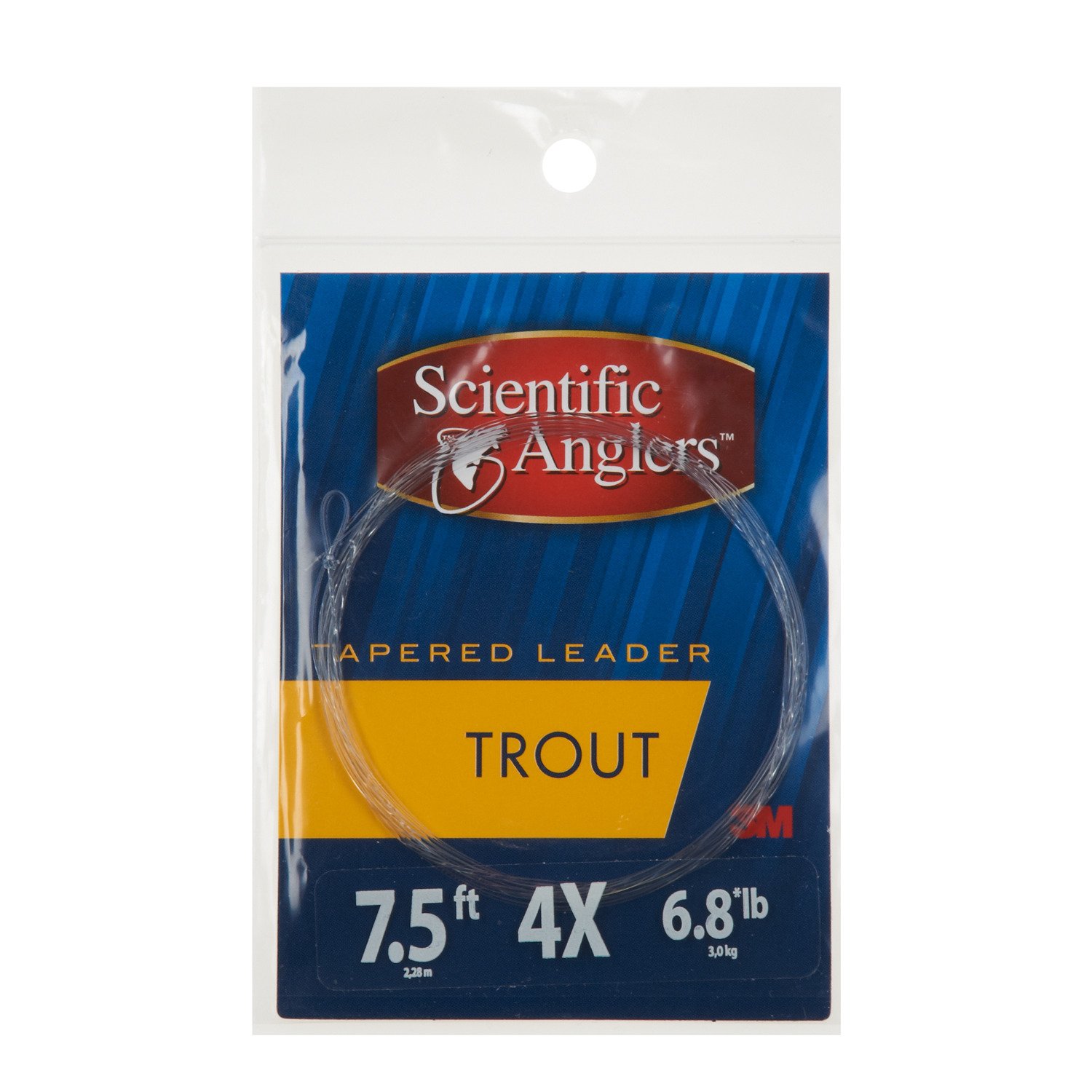 Scientific Anglers™ 4X Tapered Trout Leader