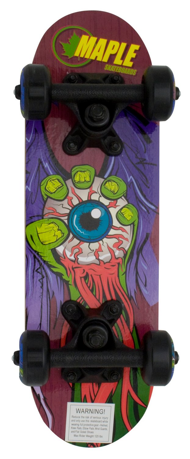 Maple Squirt Series Crazy Eye Ball 16.5" Skateboard thumbnail