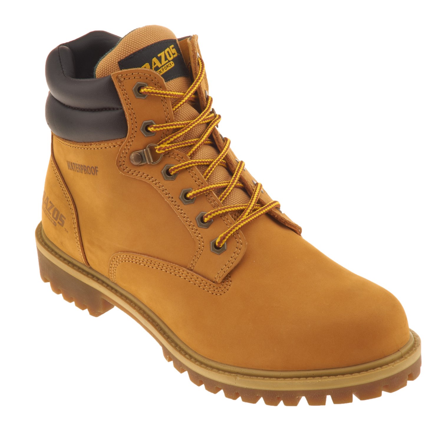 Brazos® Men's 6" Waterproof Nubuck Work Boots thumbnail